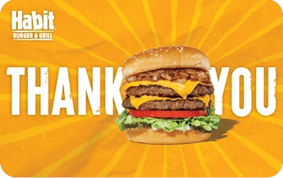 Habit Gift Cards The Perfect Way to Share Flame-Grilled Flavor 1 gift card